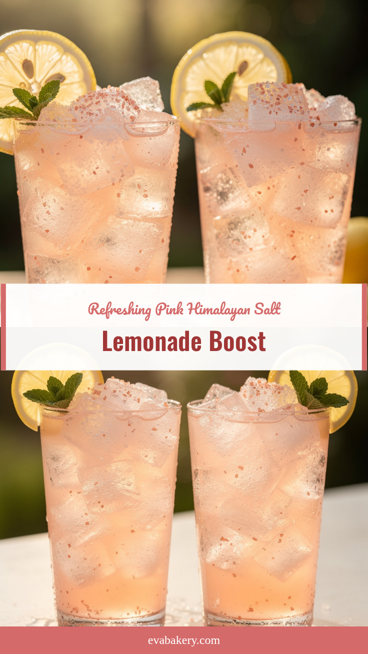 pink Himalayan salt lemonade energy drink recipe