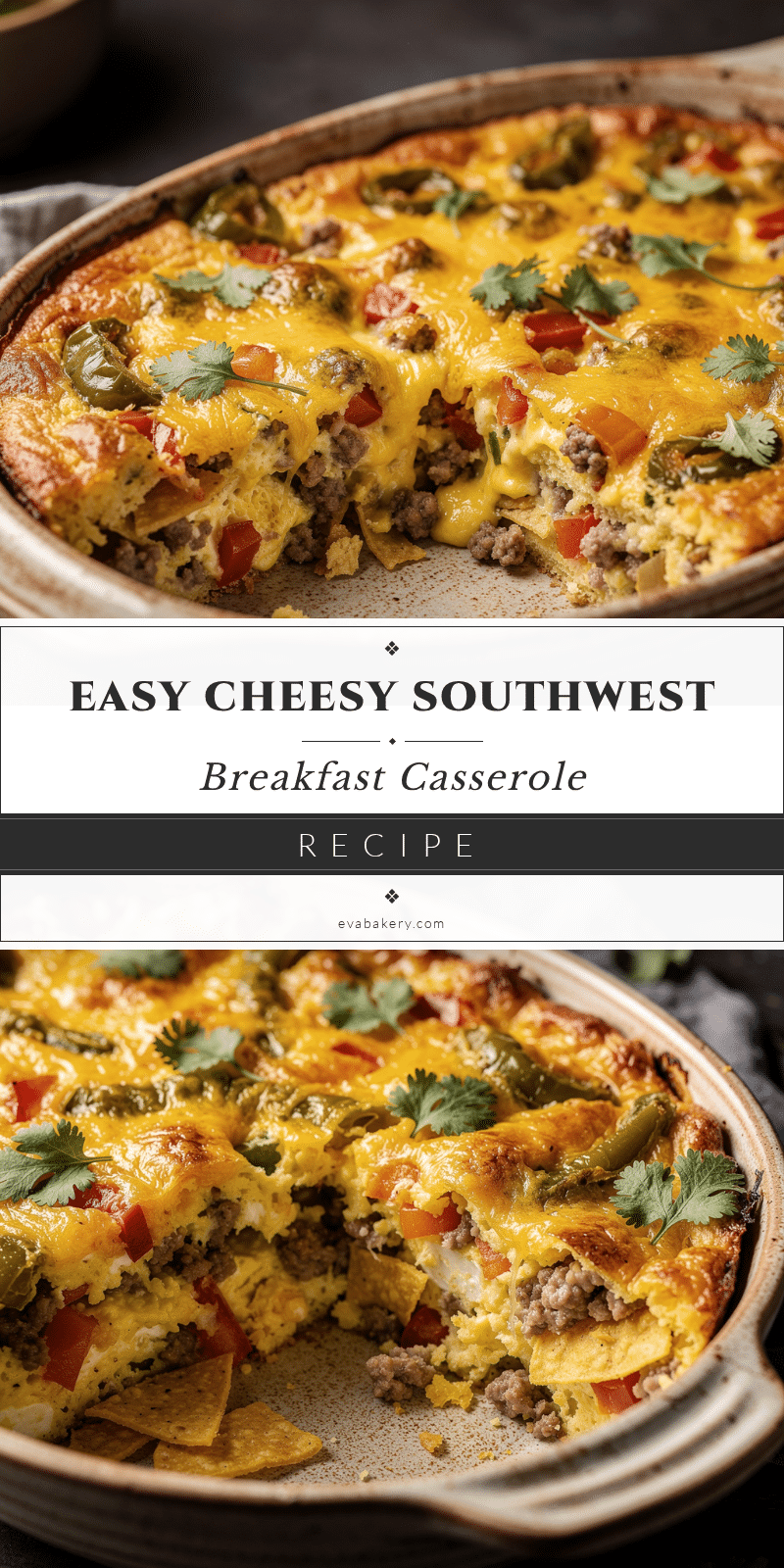 southwest breakfast casserole recipe