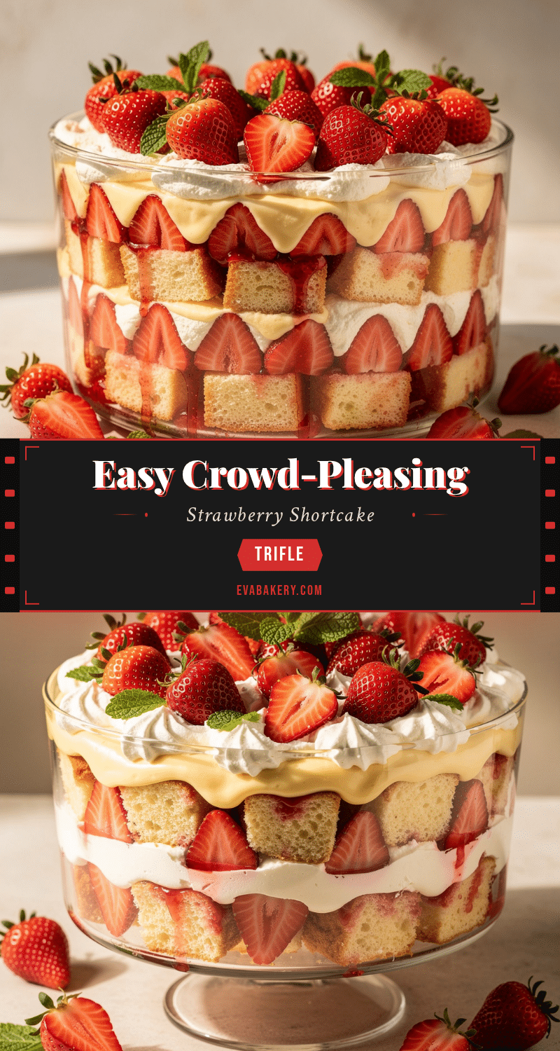 strawberry shortcake trifle recipe