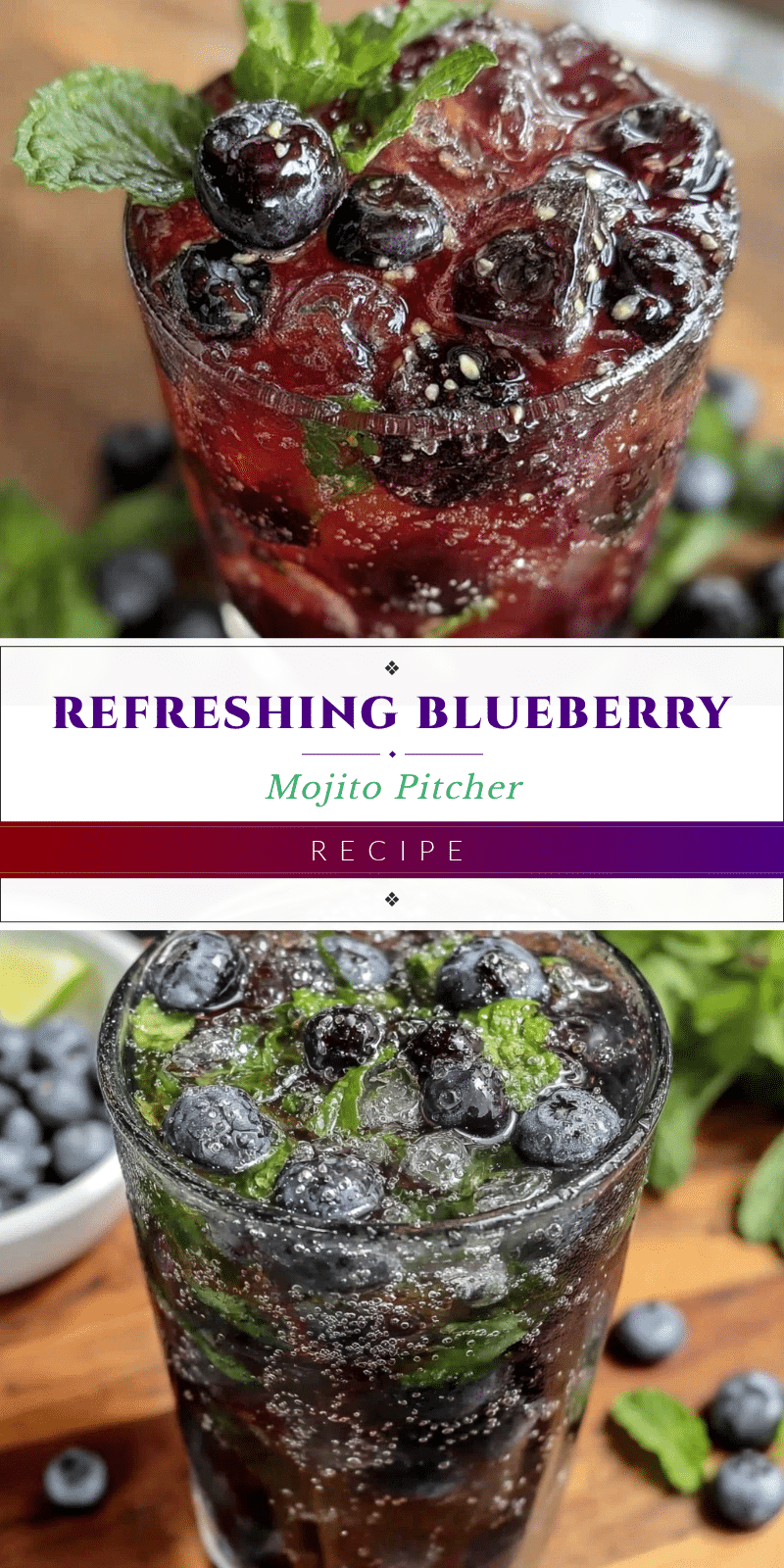 blueberry mojito pitcher recipe recipe