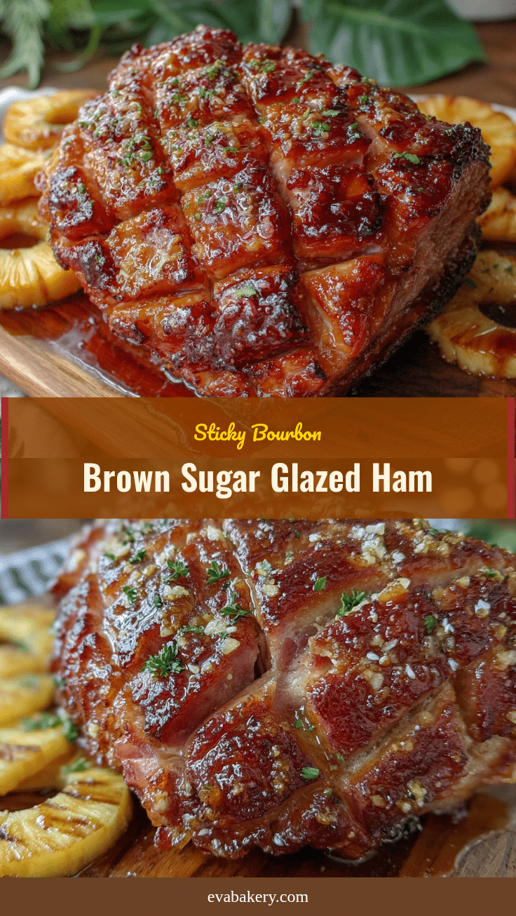 bourbon brown sugar glazed ham recipe