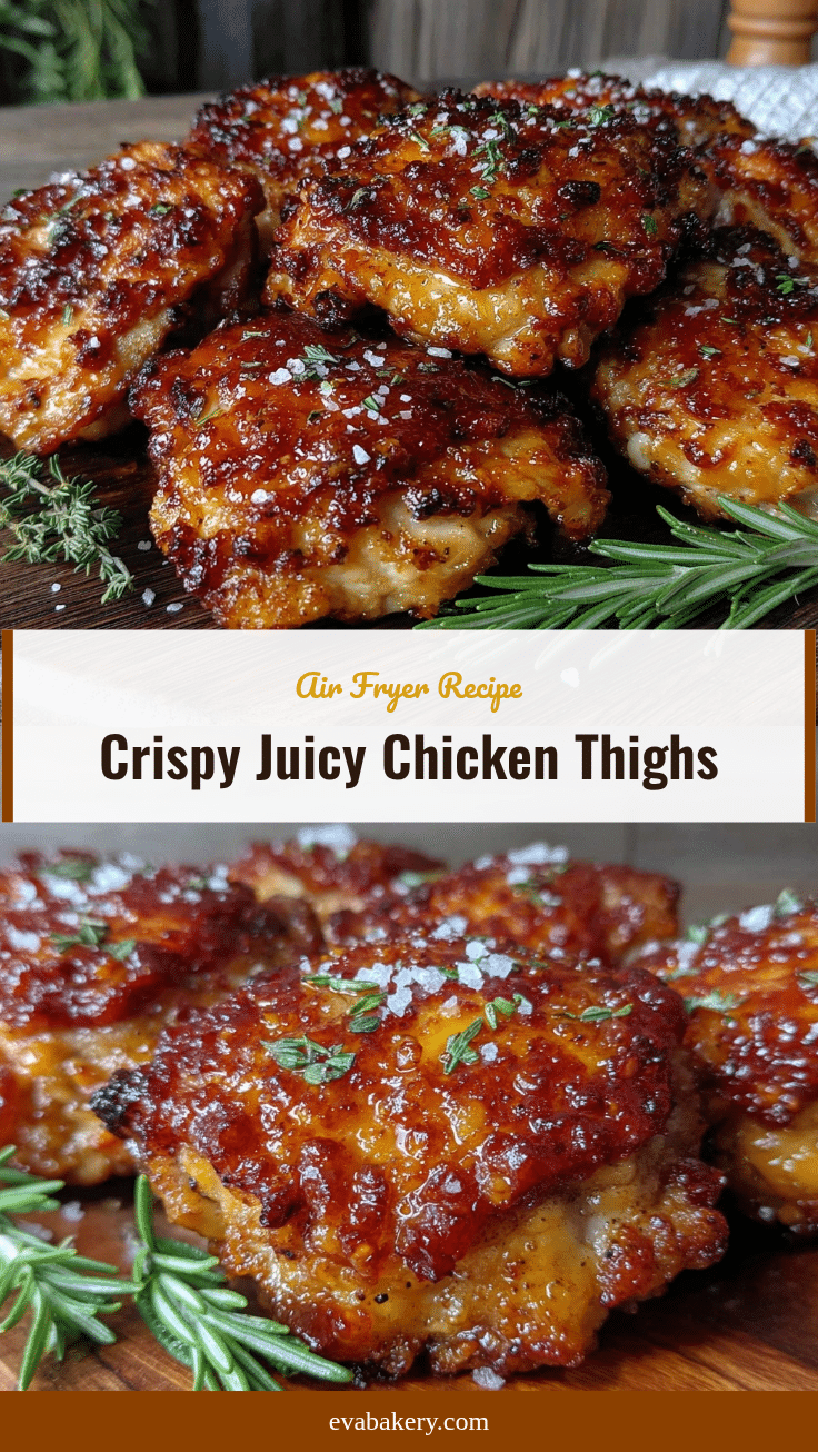 crispy air fryer chicken thighs recipe