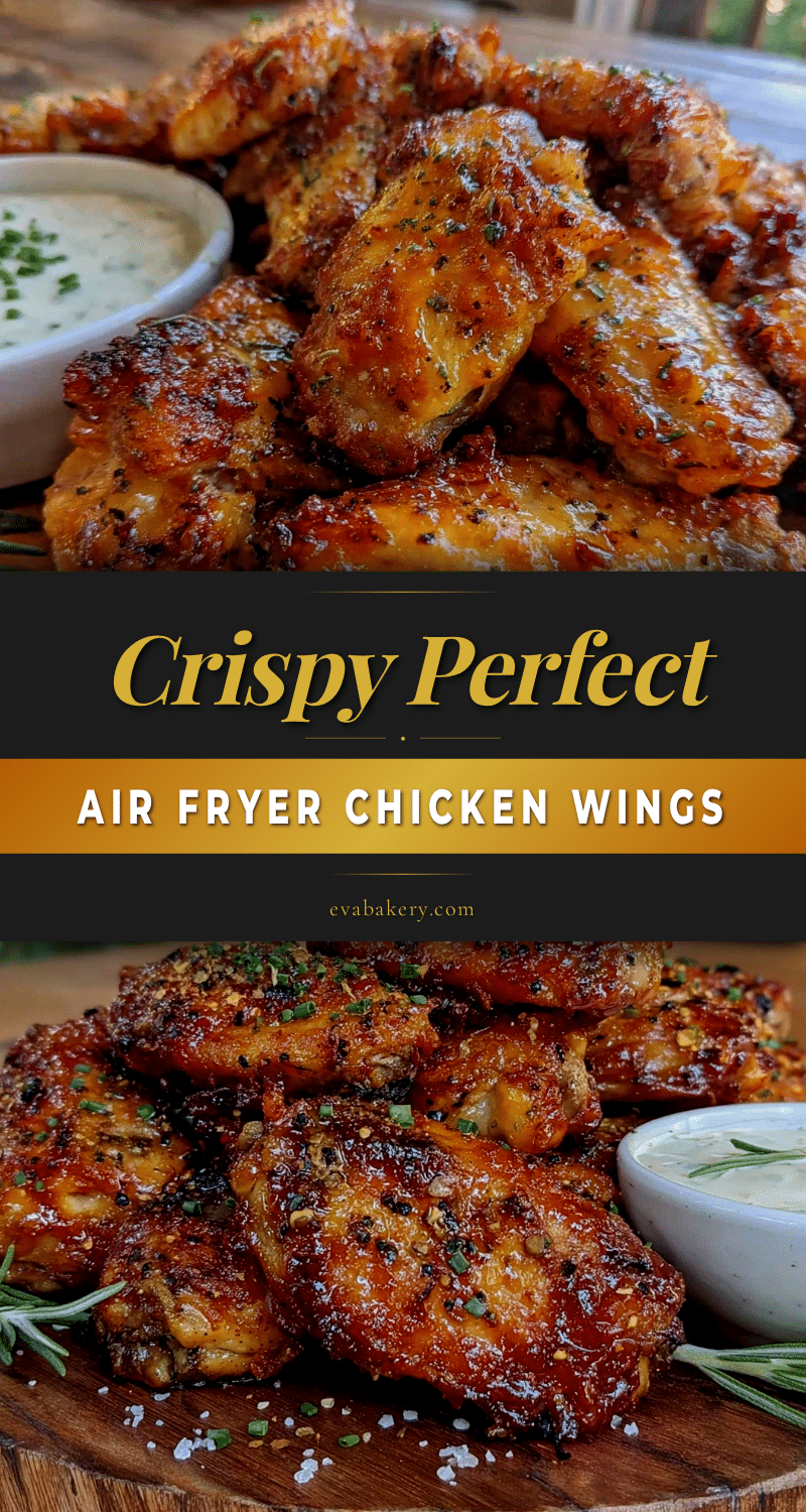 crispy air fryer chicken wings recipe