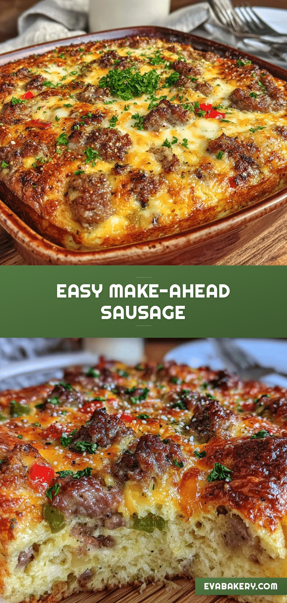 easy make-ahead sausage breakfast casserole recipe