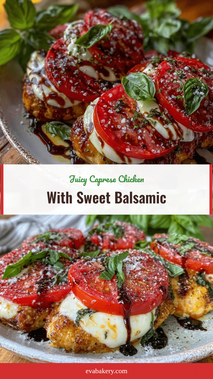 fresh caprese chicken recipe