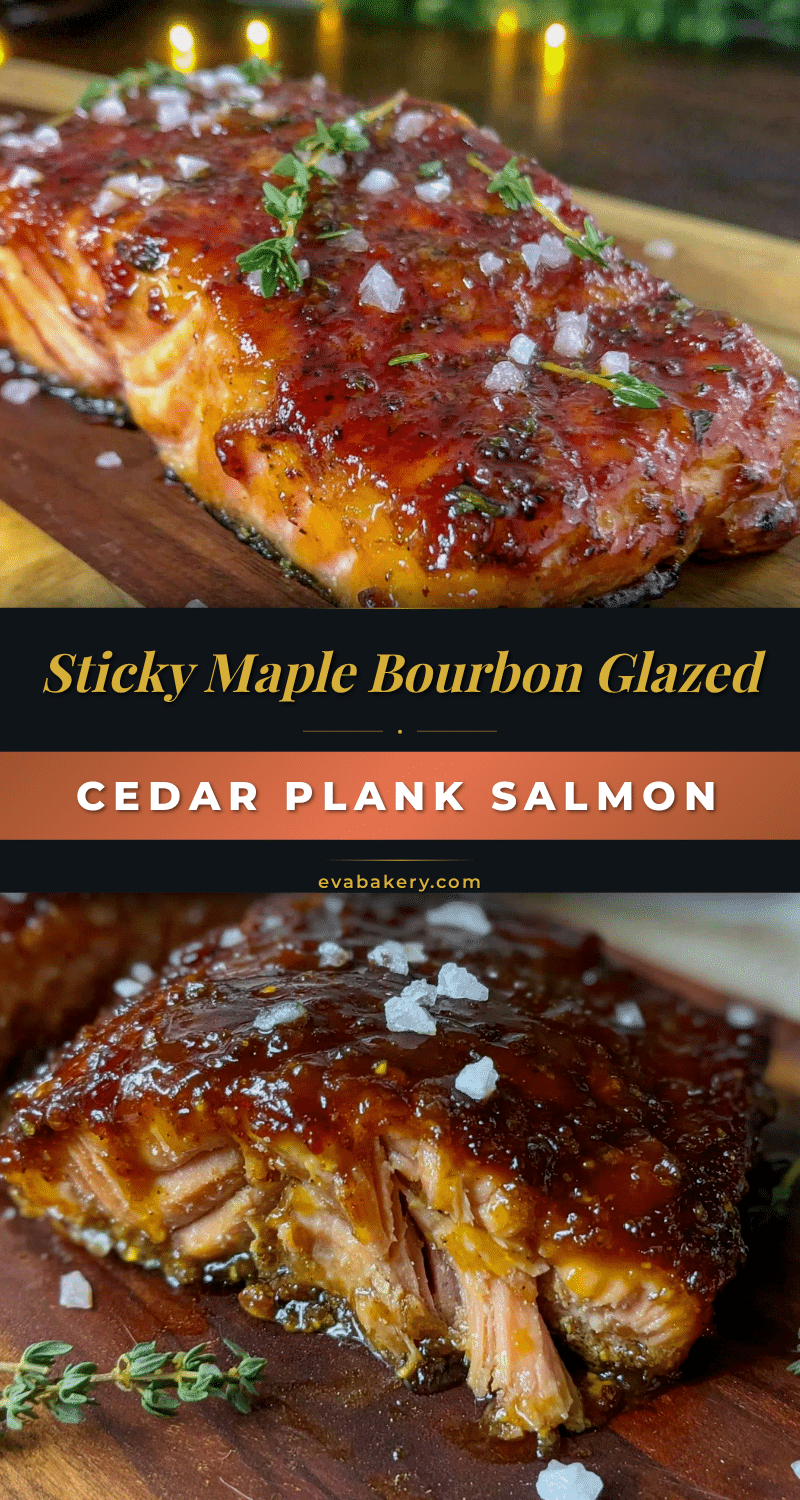 maple bourbon glazed salmon recipe
