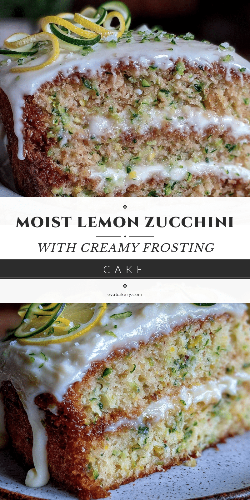 moist lemon zucchini cake recipe