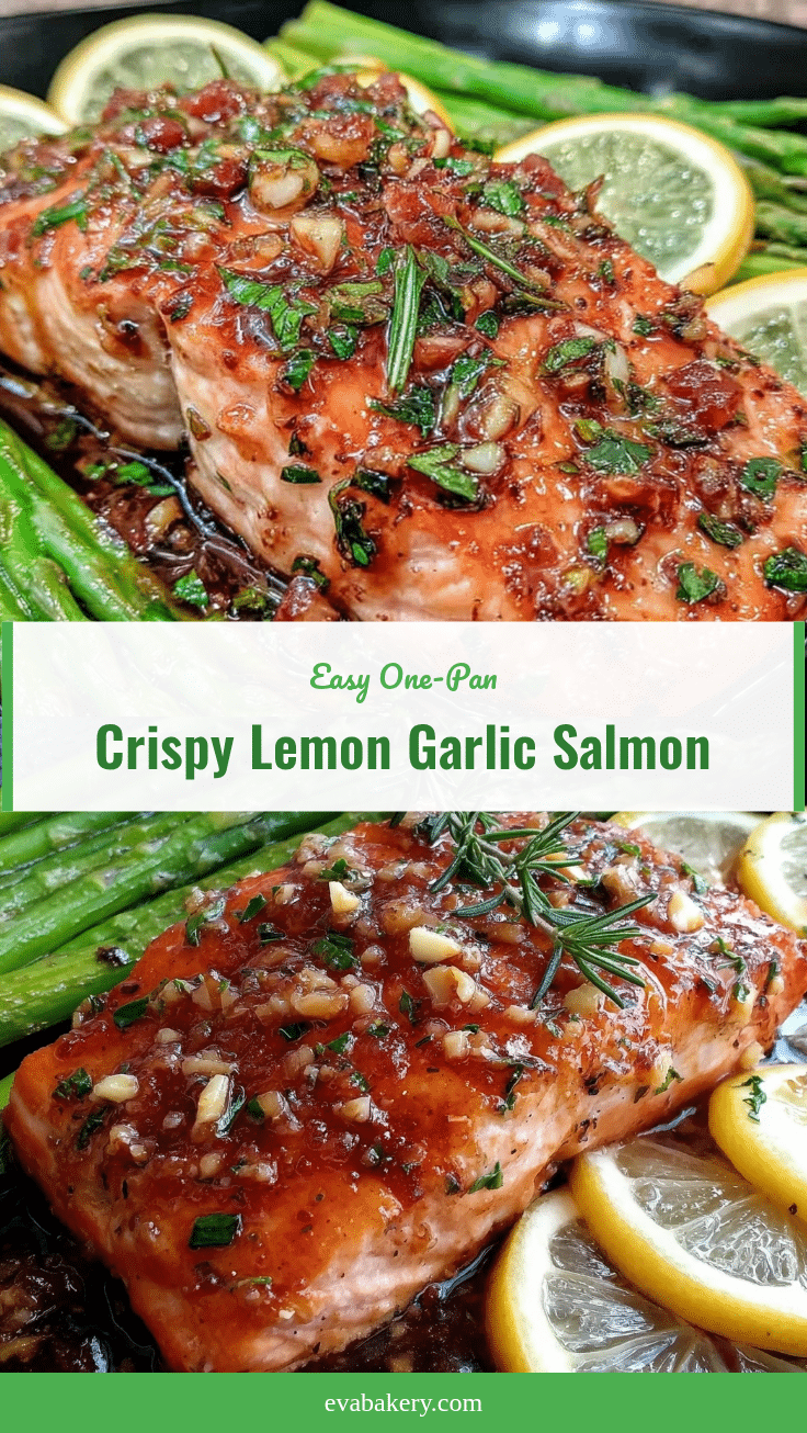 one-pan lemon garlic salmon recipe