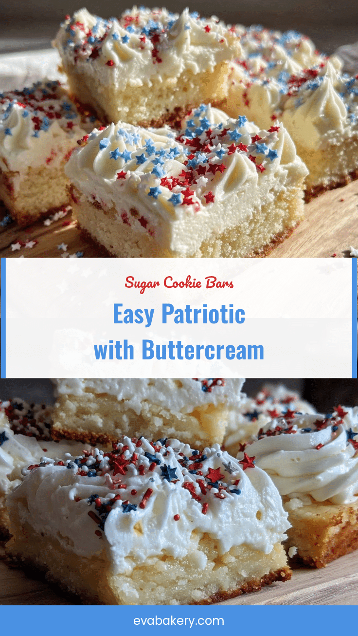 patriotic sugar cookie bars recipe
