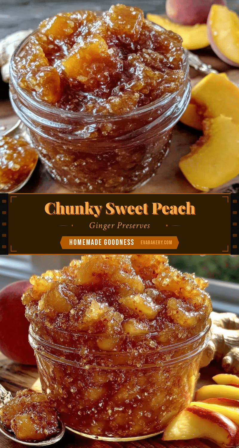 peach ginger preserves recipe