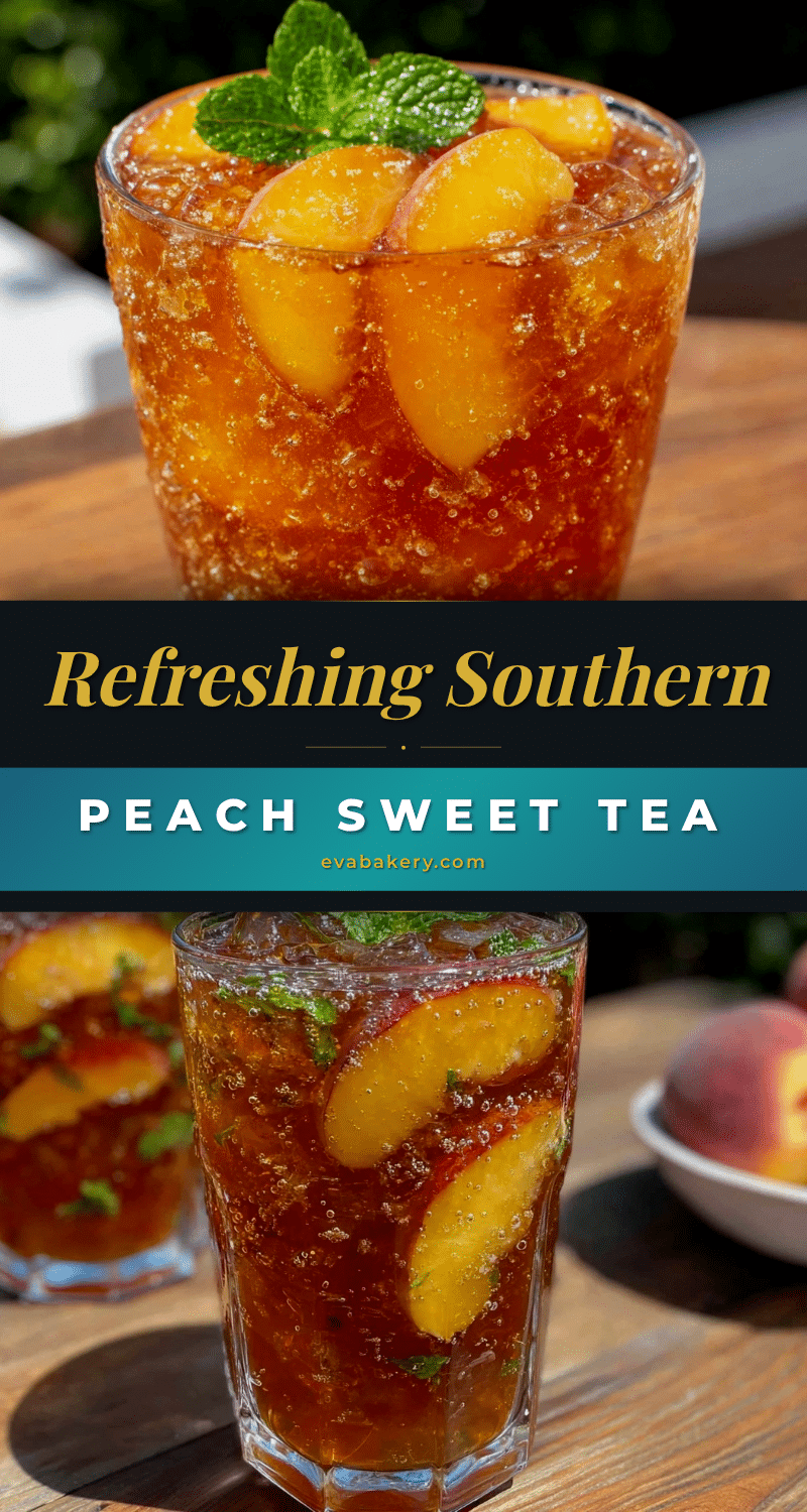 peach sweet tea southern style recipe