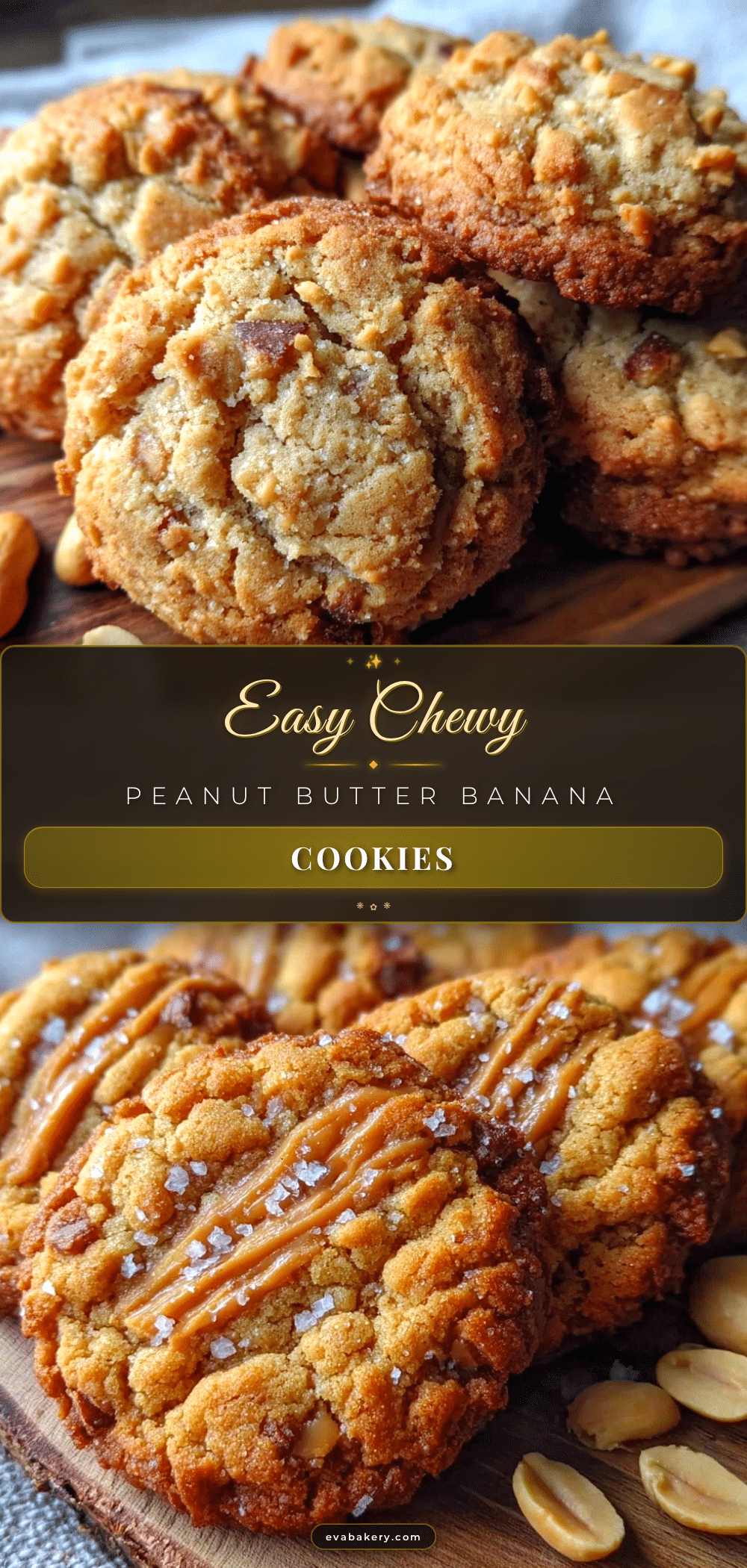 peanut butter banana cookies recipe