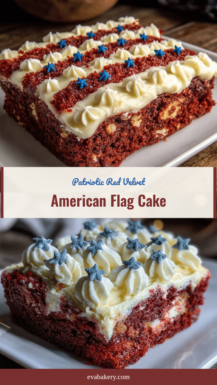 red velvet american flag sheet cake recipe