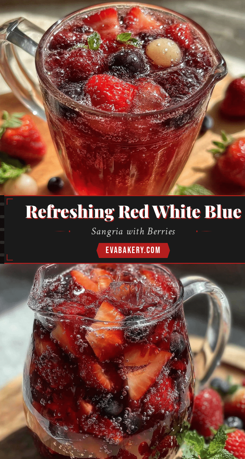 red white blue sangria recipe