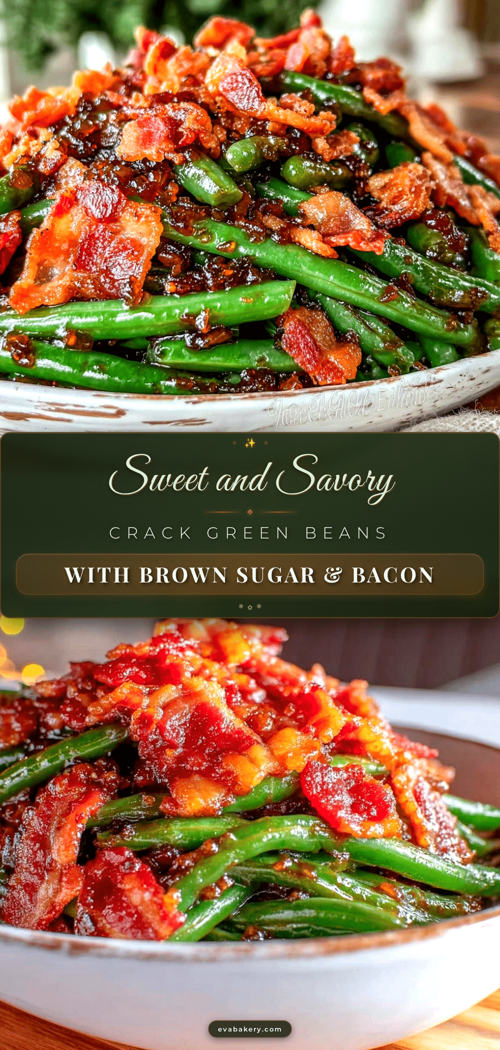 savory crack green beans recipe