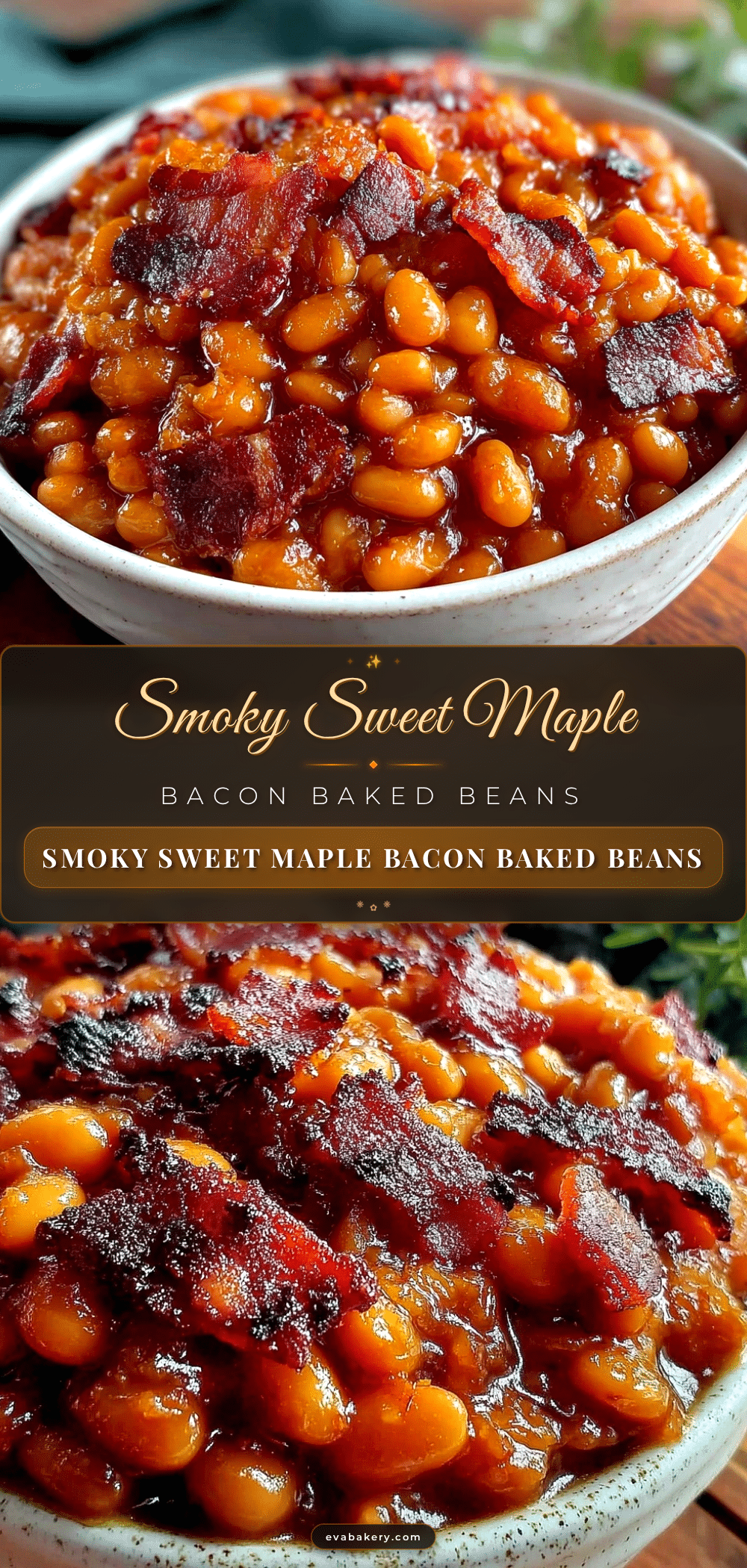 savory smoky maple baked beans recipe