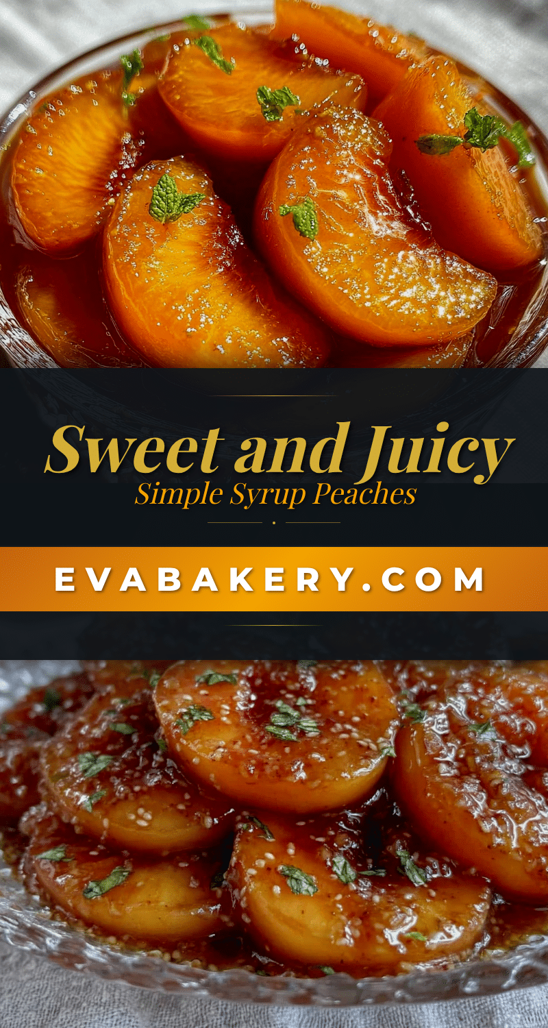 simple syrup canned peach halves recipe