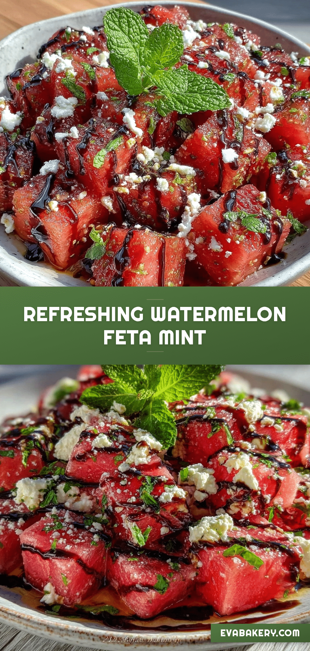 watermelon feta mint salad recipe