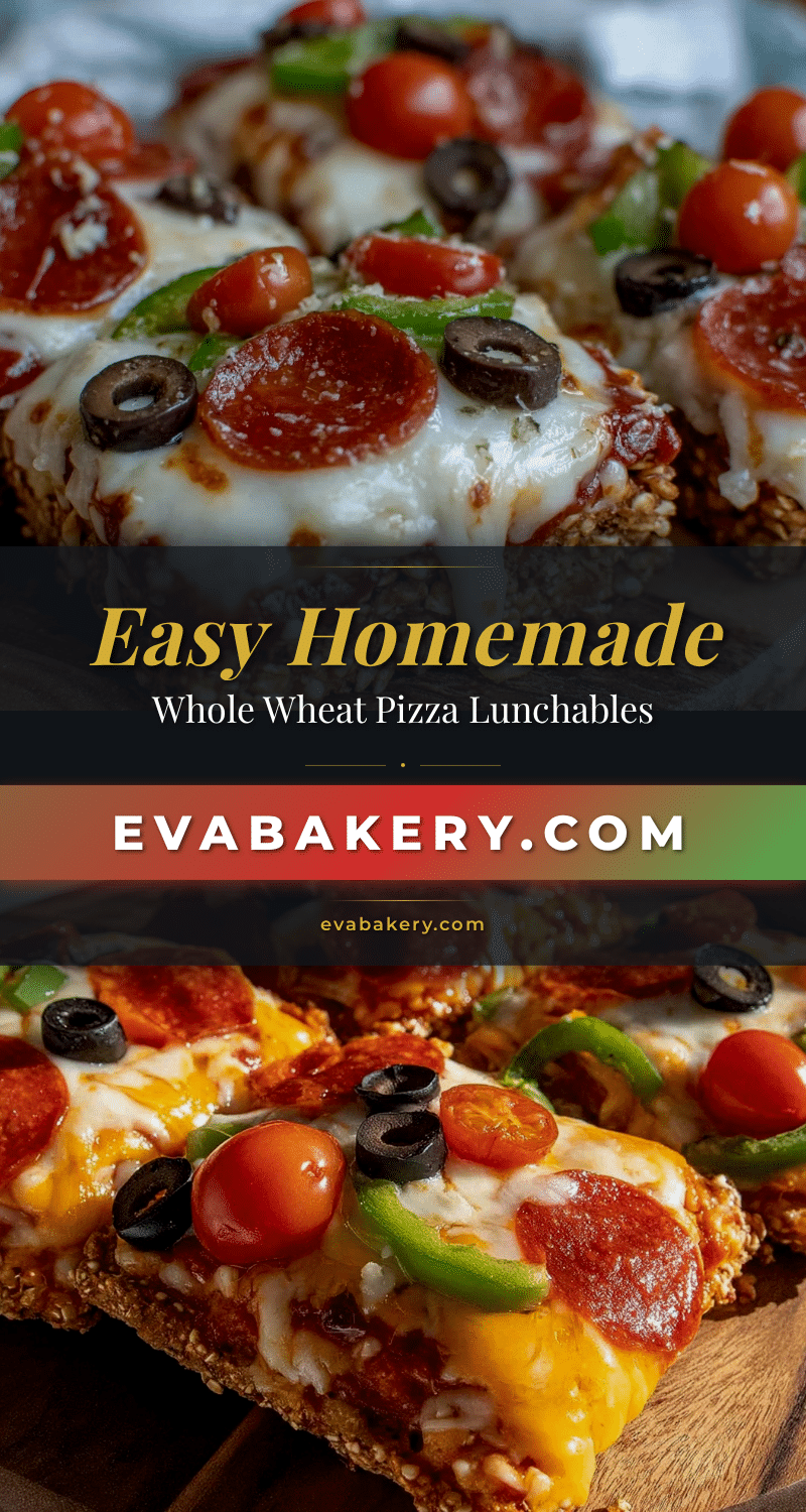 whole wheat pizza lunchables recipe