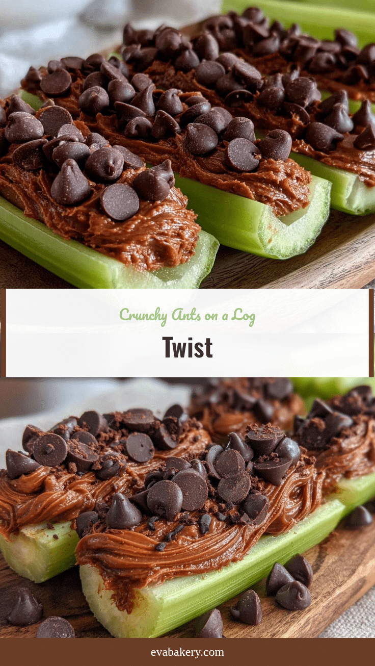 ants on a log variations recipe