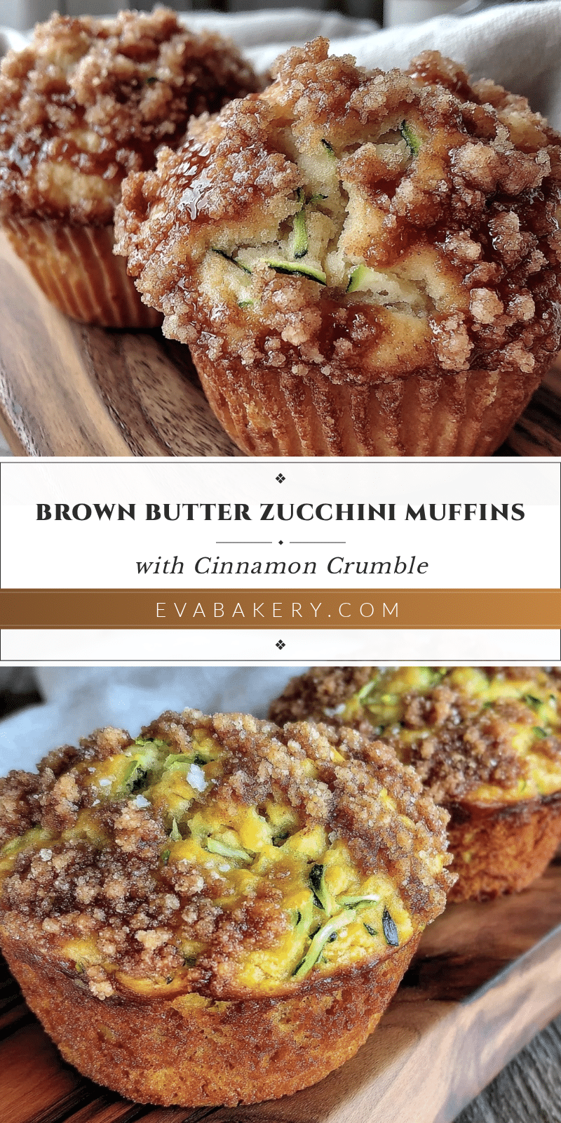 brown butter zucchini muffins recipe