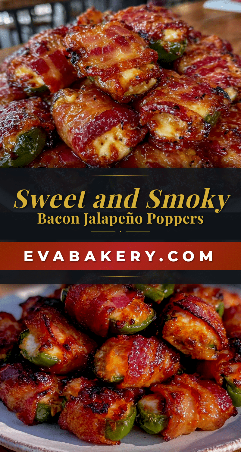 brown sugar bacon-wrapped jalapeño poppers recipe