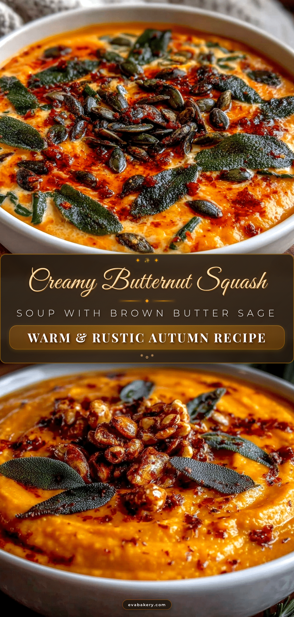 creamy butternut squash soup recipe