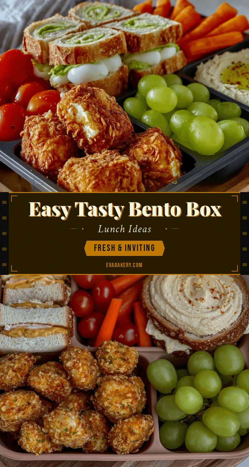 Easy 5-Compartment Bento Box Lunch recipe