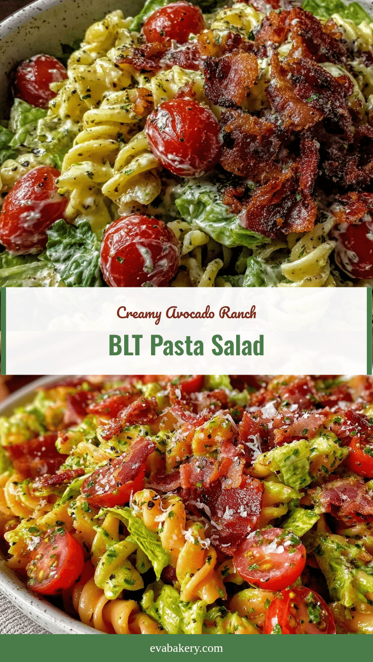 fresh BLT pasta salad recipe