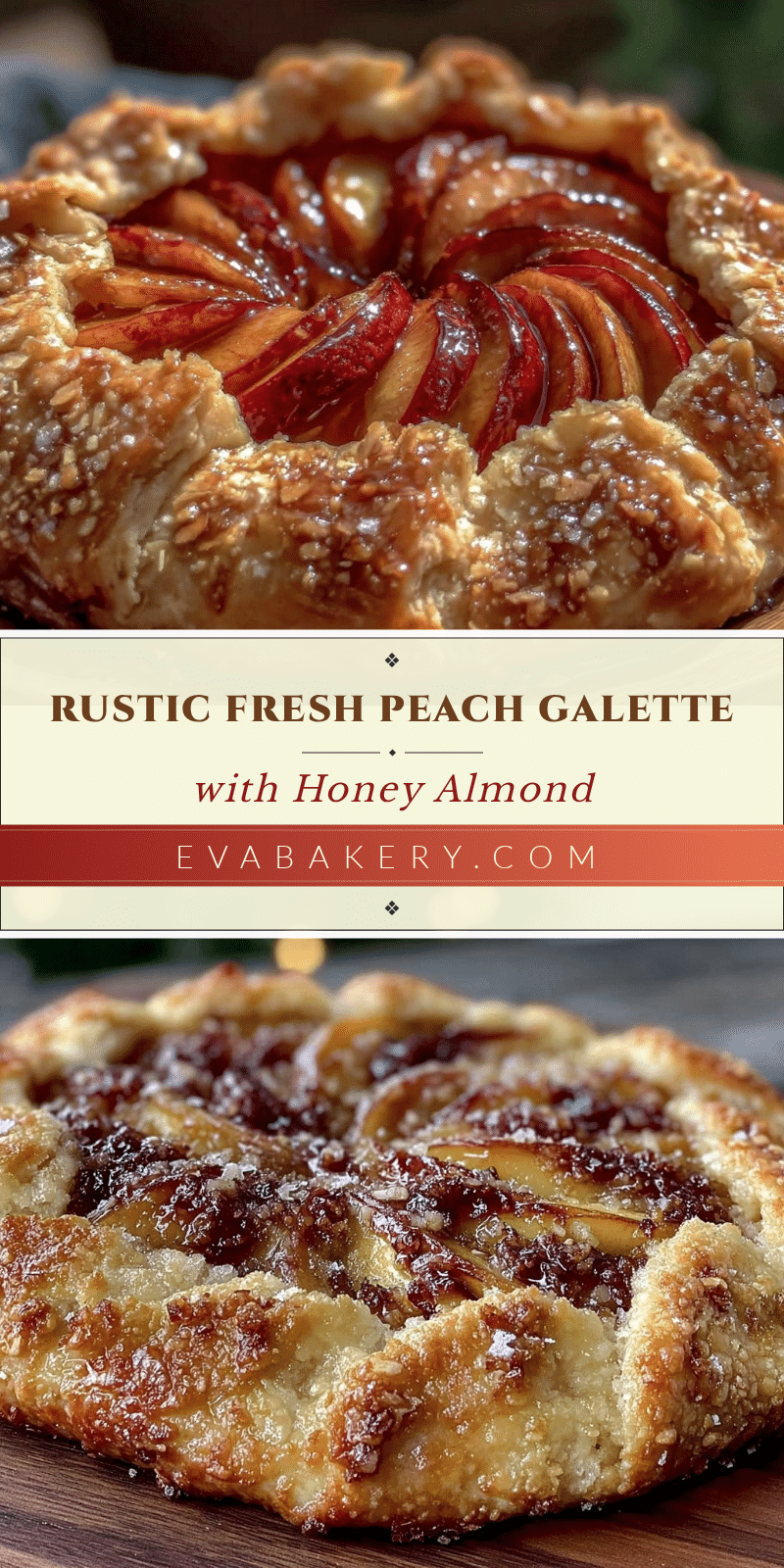 fresh peach galette recipe