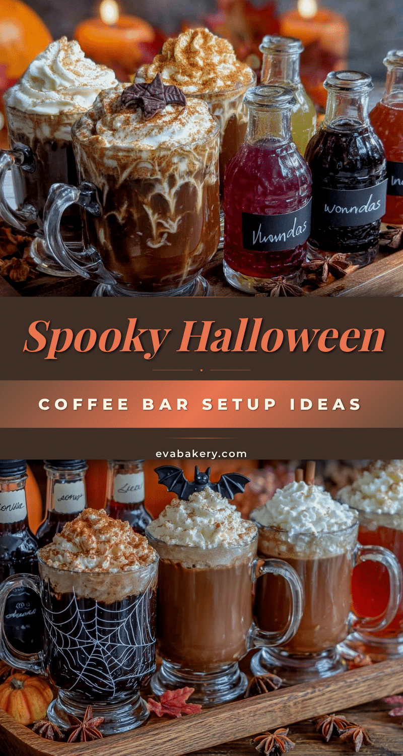 halloween coffee bar setup recipe