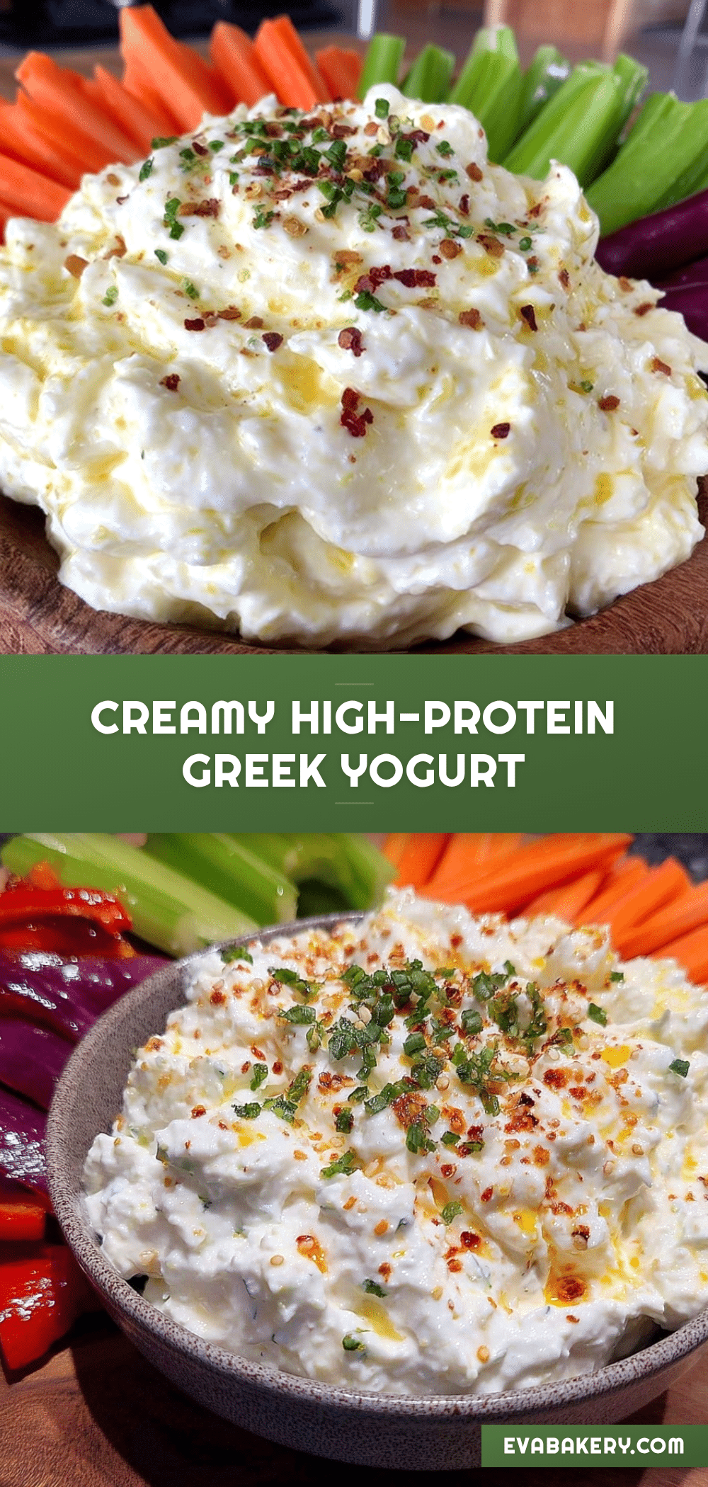 Healthy High-Protein Greek Yogurt Ranch Dip recipe