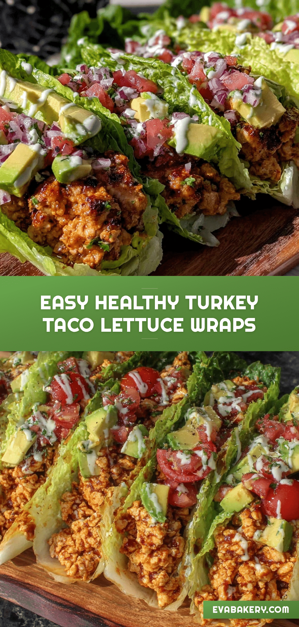 healthy turkey taco lettuce wraps recipe