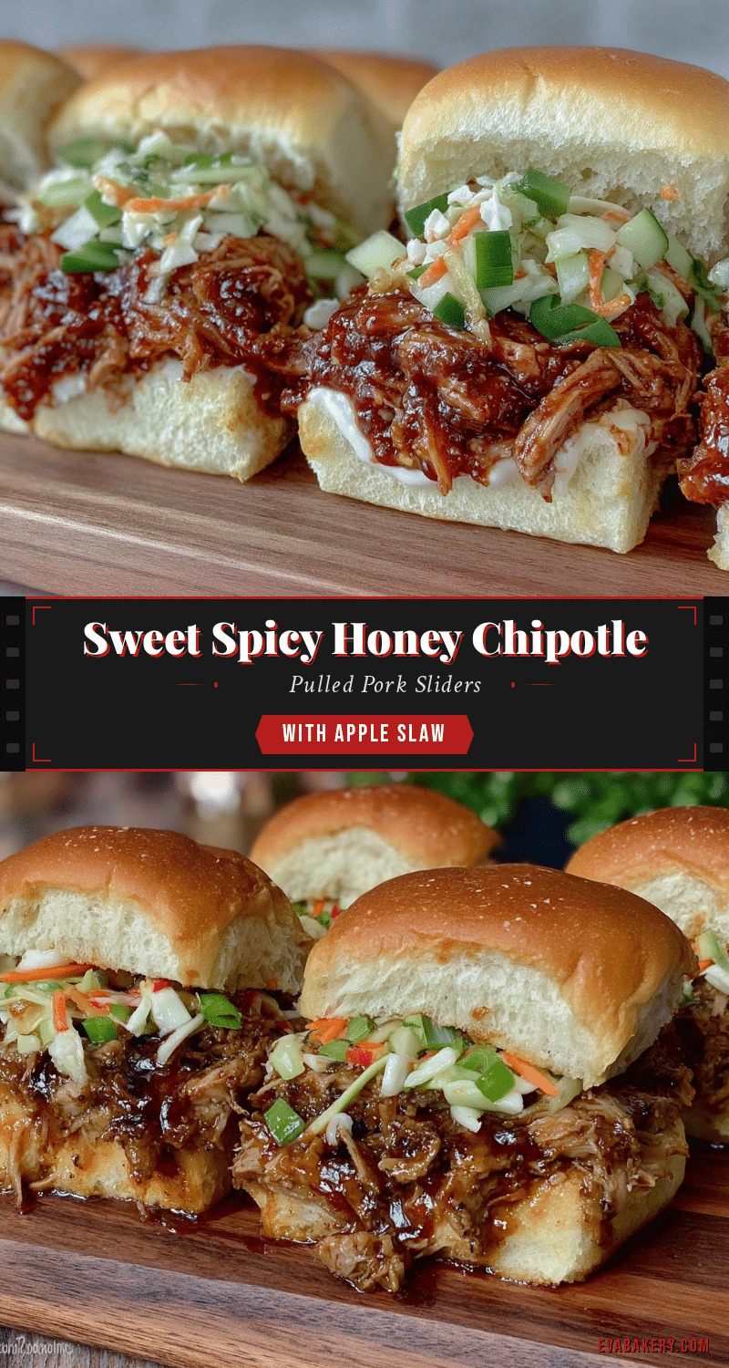 honey chipotle pulled pork sliders recipe