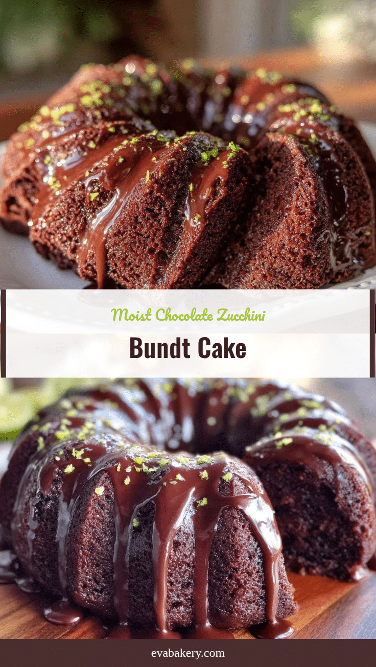 moist chocolate zucchini bundt cake recipe