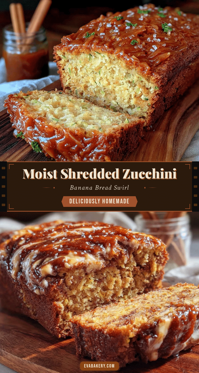 moist shredded zucchini banana bread recipe