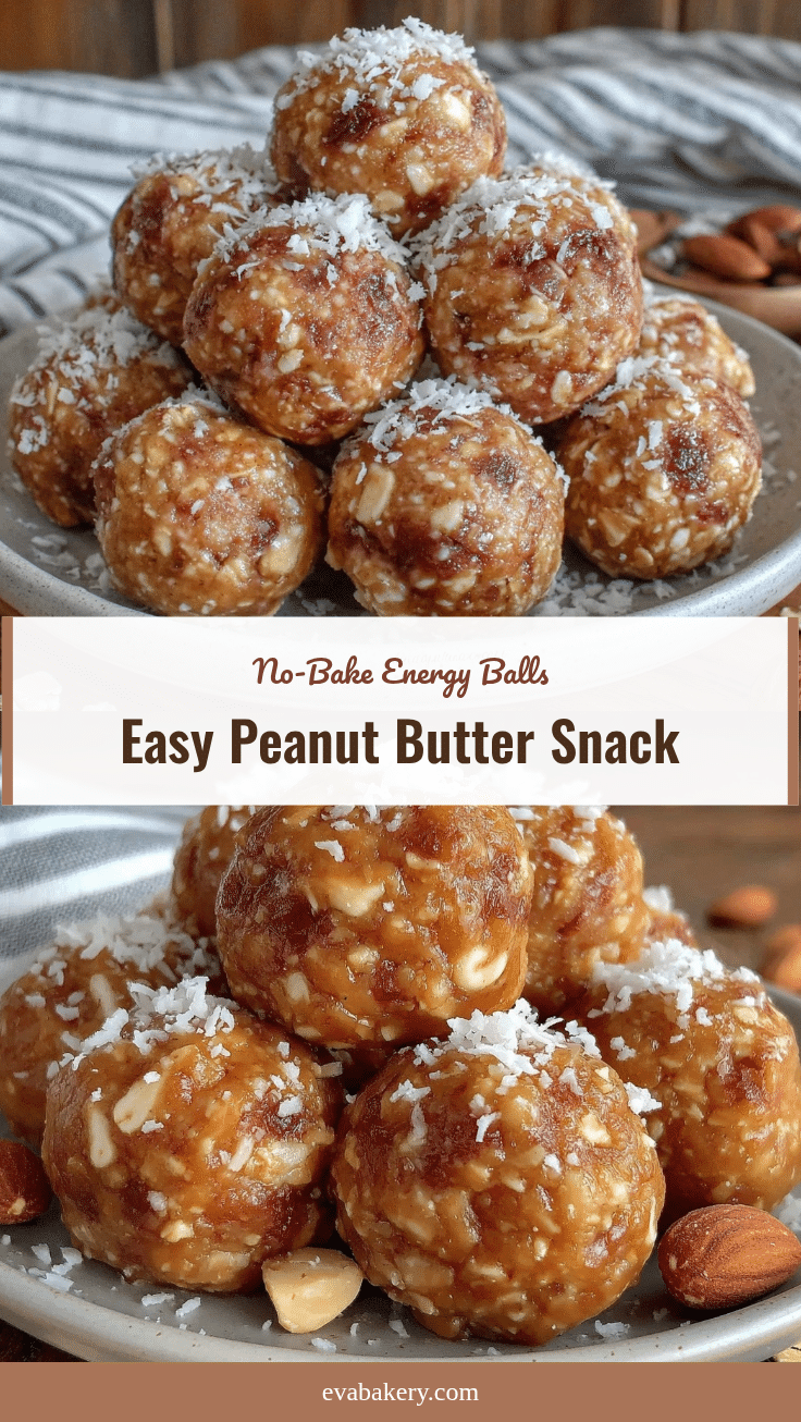 no-bake peanut butter energy balls recipe
