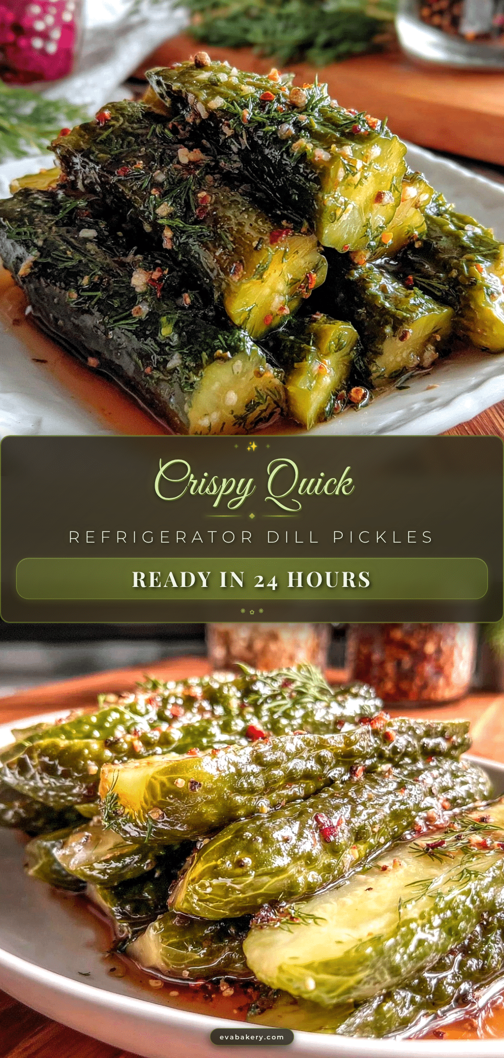 quick refrigerator dill pickles recipe