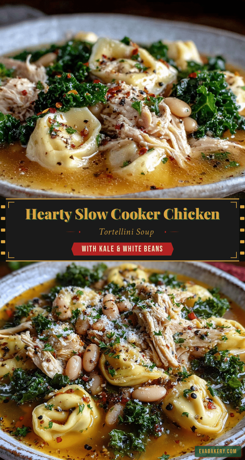 slow cooker chicken tortellini soup recipe