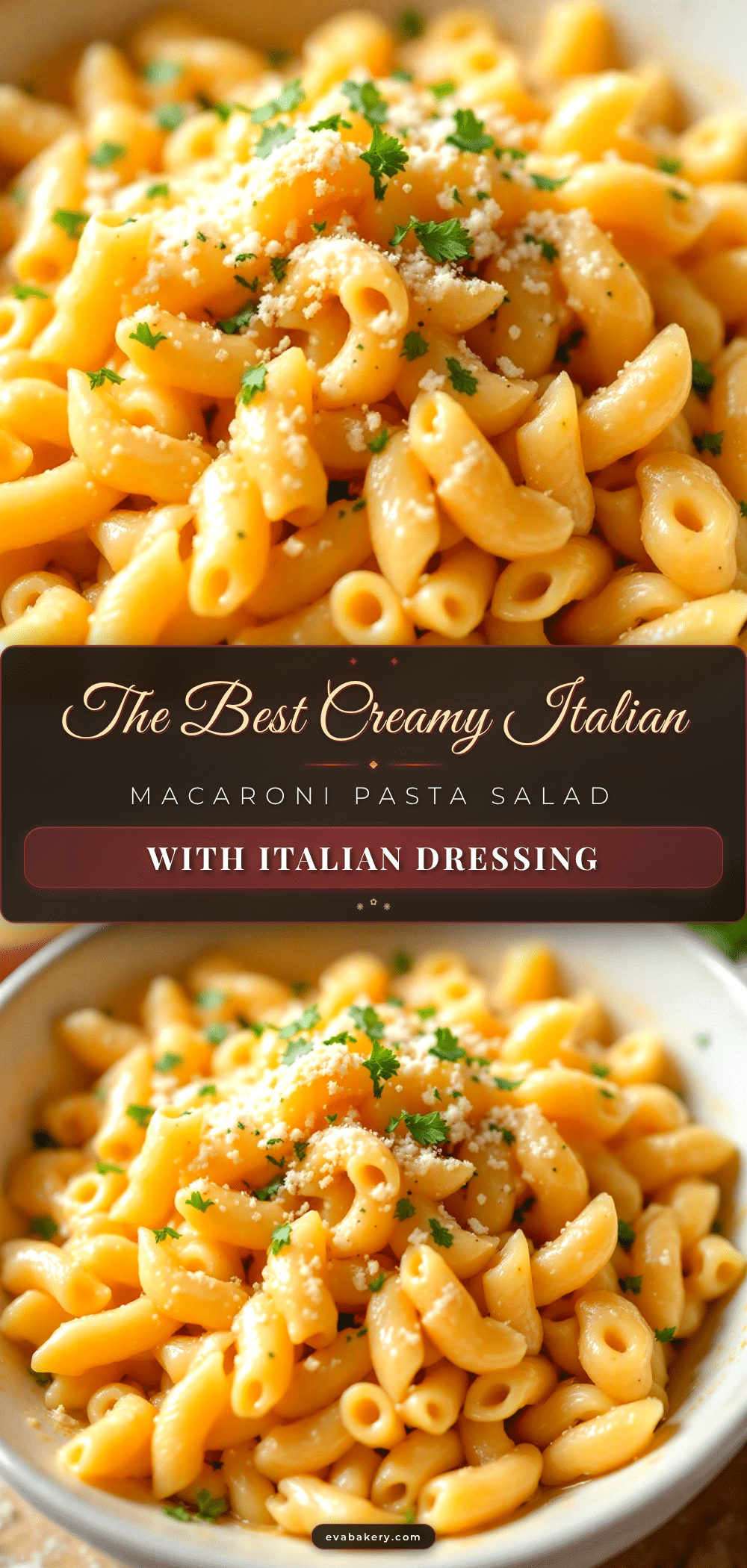 best classic macaroni pasta salad with Italian dressing recipe