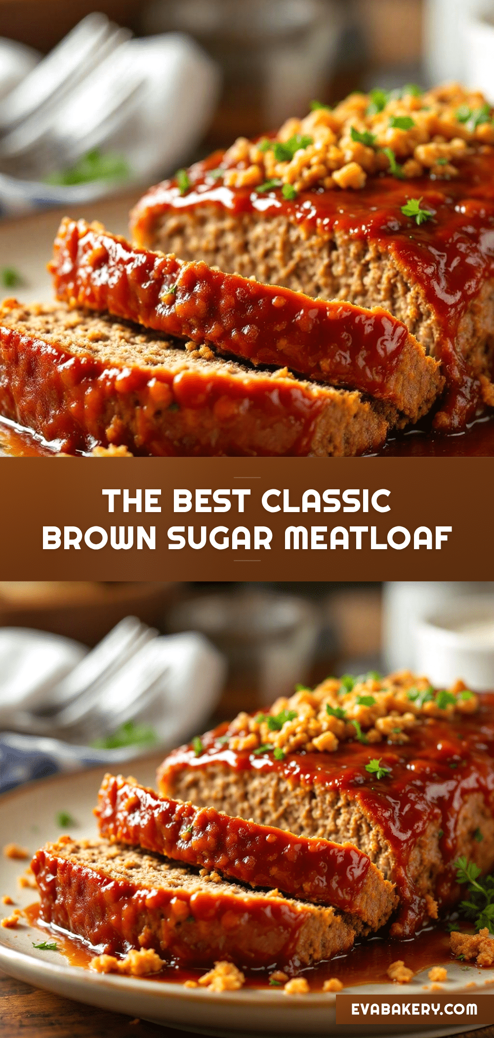 best classic meatloaf with brown sugar glaze recipe