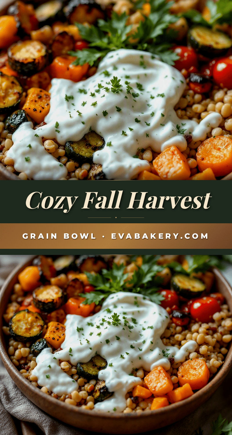 cozy fall harvest grain bowl recipe
