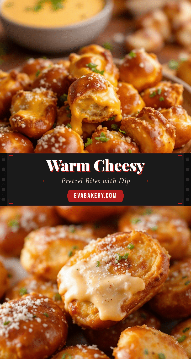 easy cheesy pretzel bites with beer cheese dip recipe