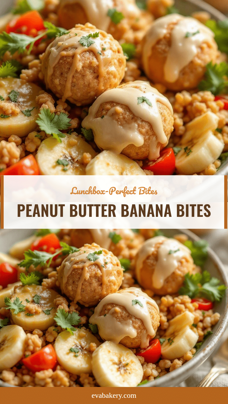 easy peanut butter banana energy bites for school lunches recipe