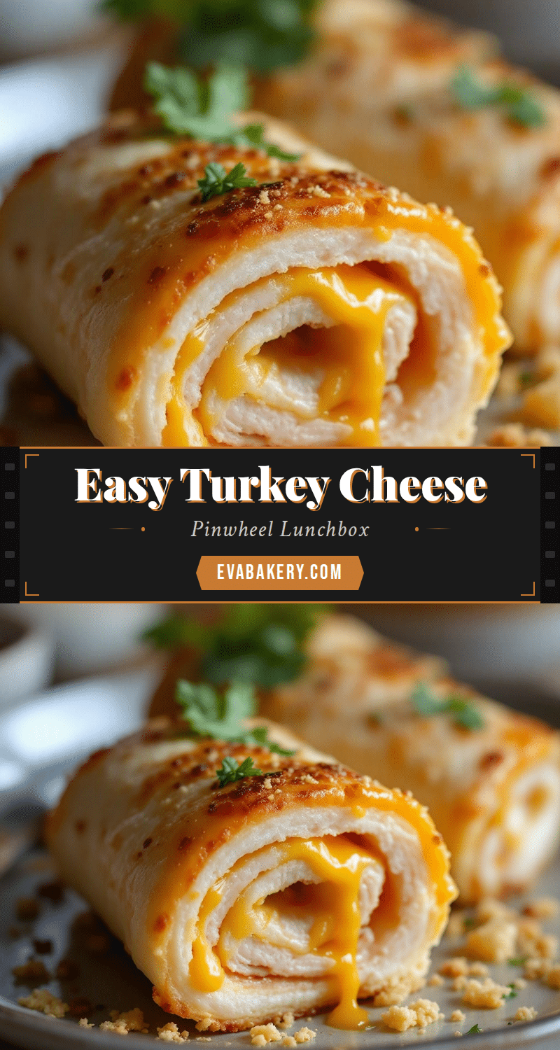 easy turkey and cheese pinwheel roll-ups recipe