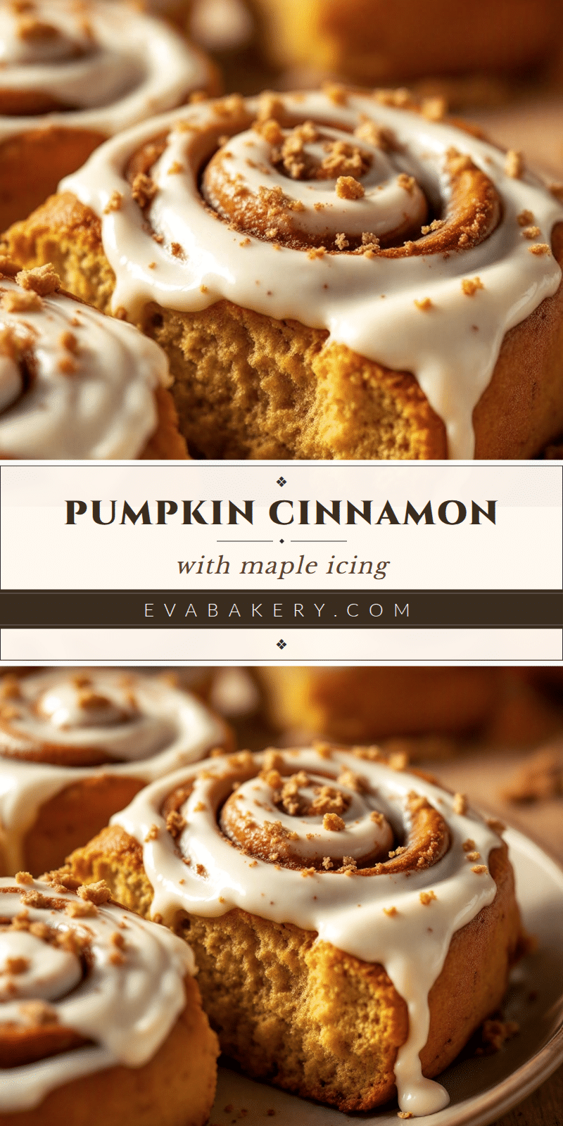 fluffy pumpkin cinnamon rolls recipe
