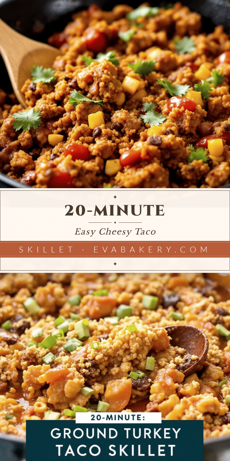 ground turkey taco skillet recipe