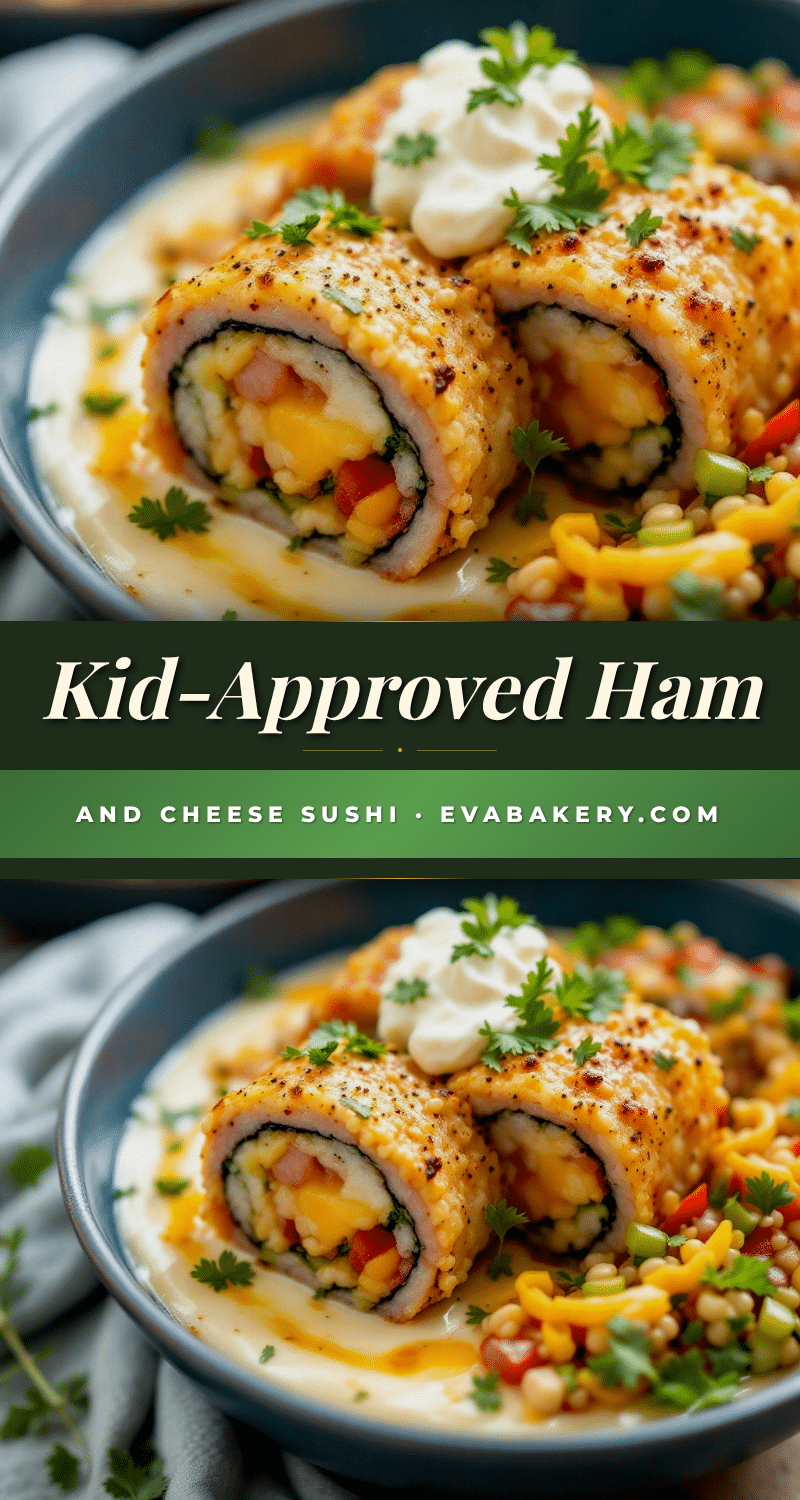 ham and cheese lunchbox sushi recipe