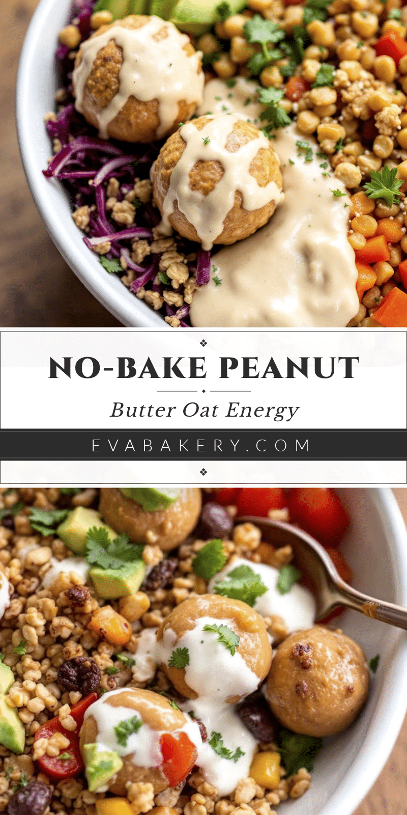 healthy no-bake peanut butter oat energy bites recipe
