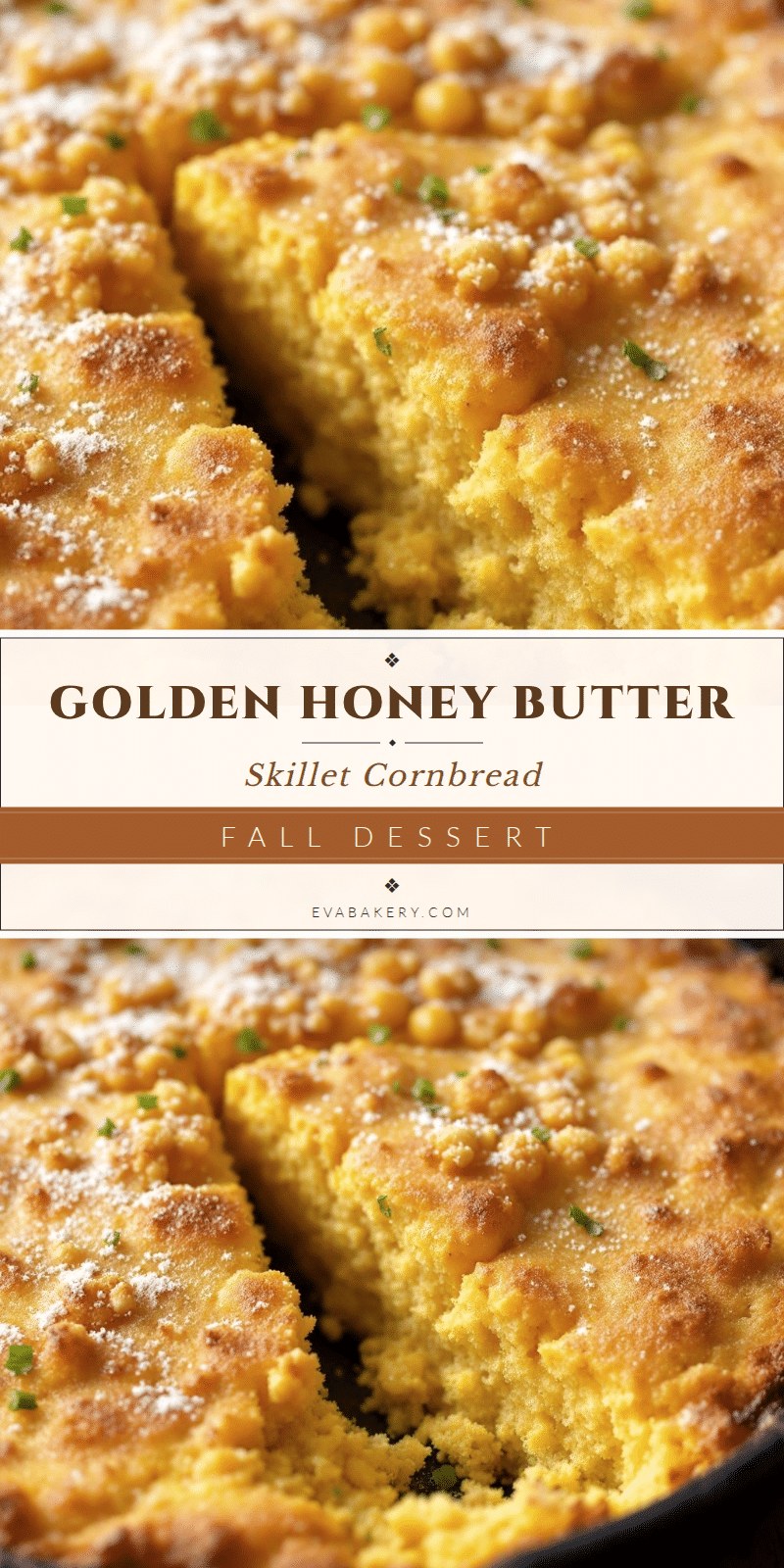 honey butter skillet cornbread recipe